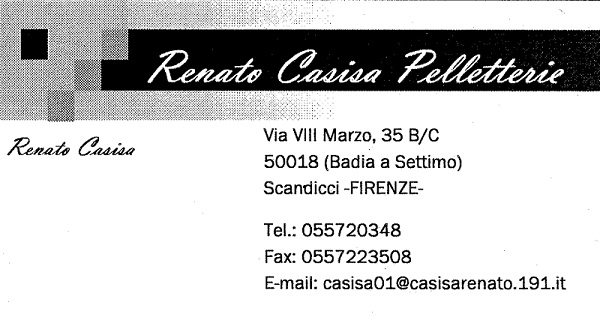 Renato Casisa Pelletterie